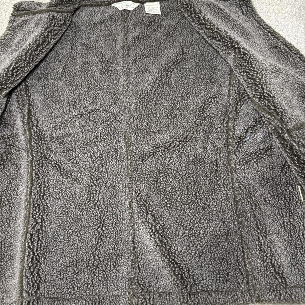 Brown L.L.Bean Sherpa vest - Picture 3 of 5
